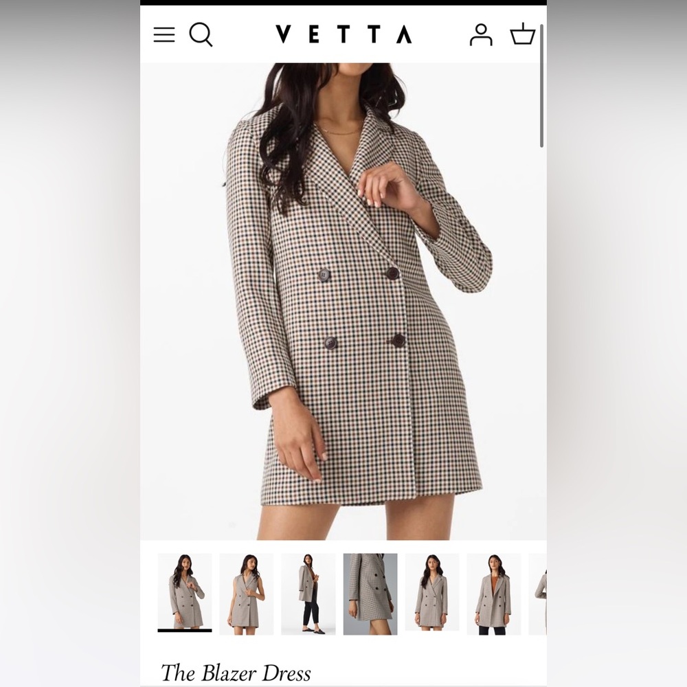 Vetta Capsule Blazer Dress